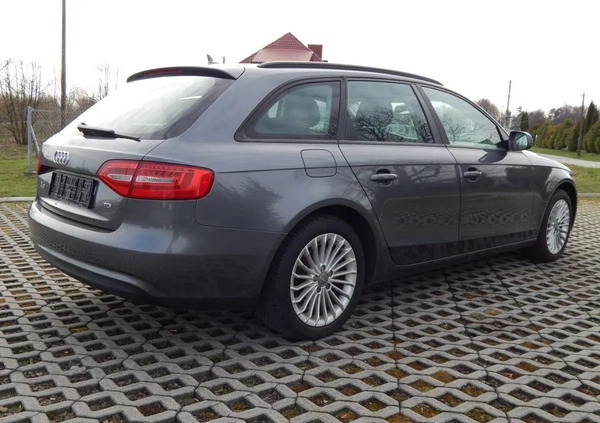 Audi A4 cena 45900 przebieg: 189000, rok produkcji 2014 z Wąsosz małe 121